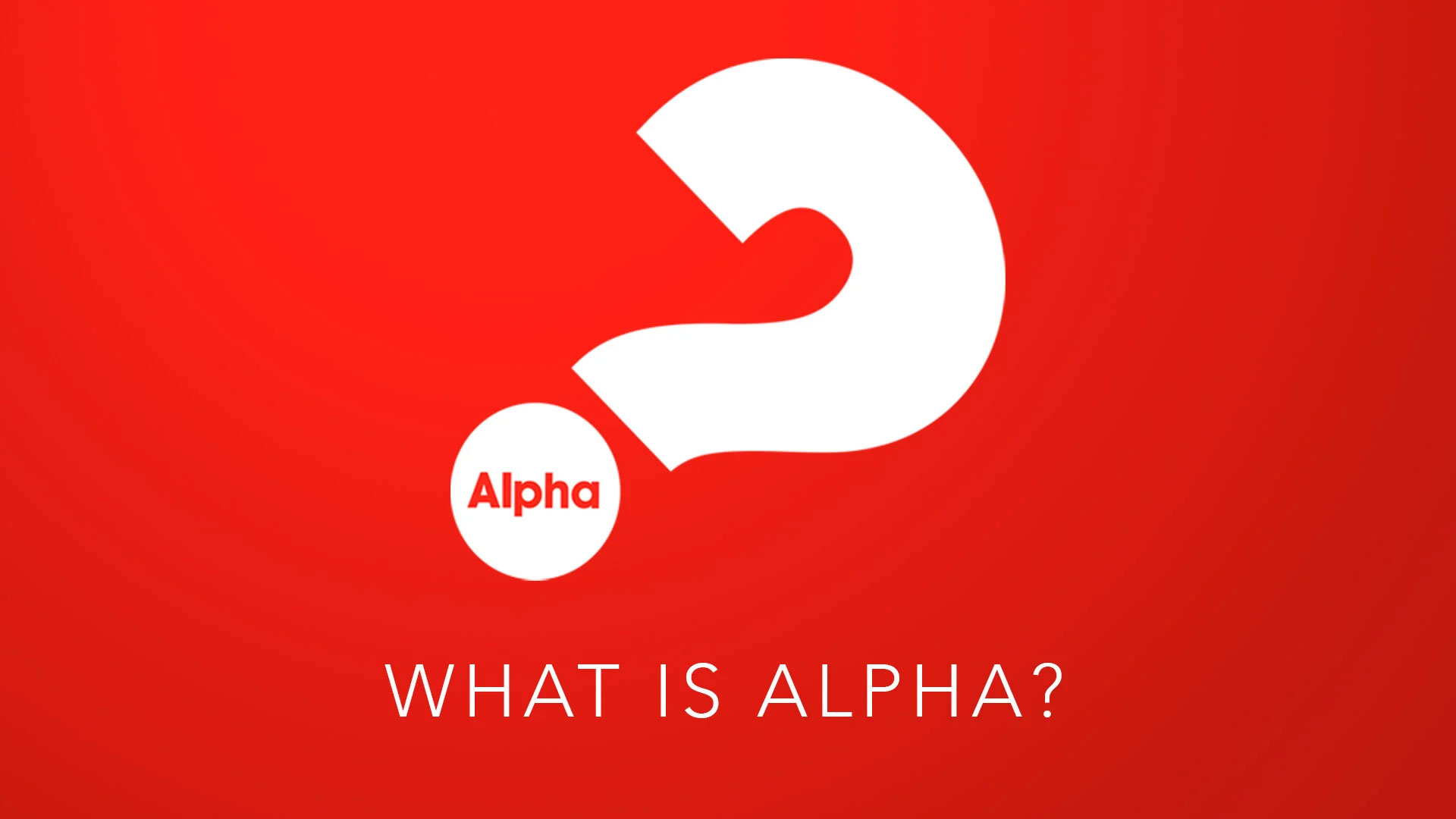 Alpha online welcome graphic