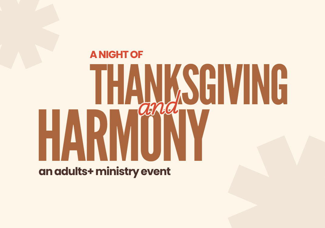 A Night of Thanksgiving and Harmony