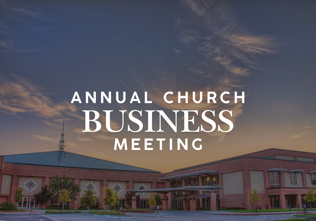 Annual Church Business Meeting