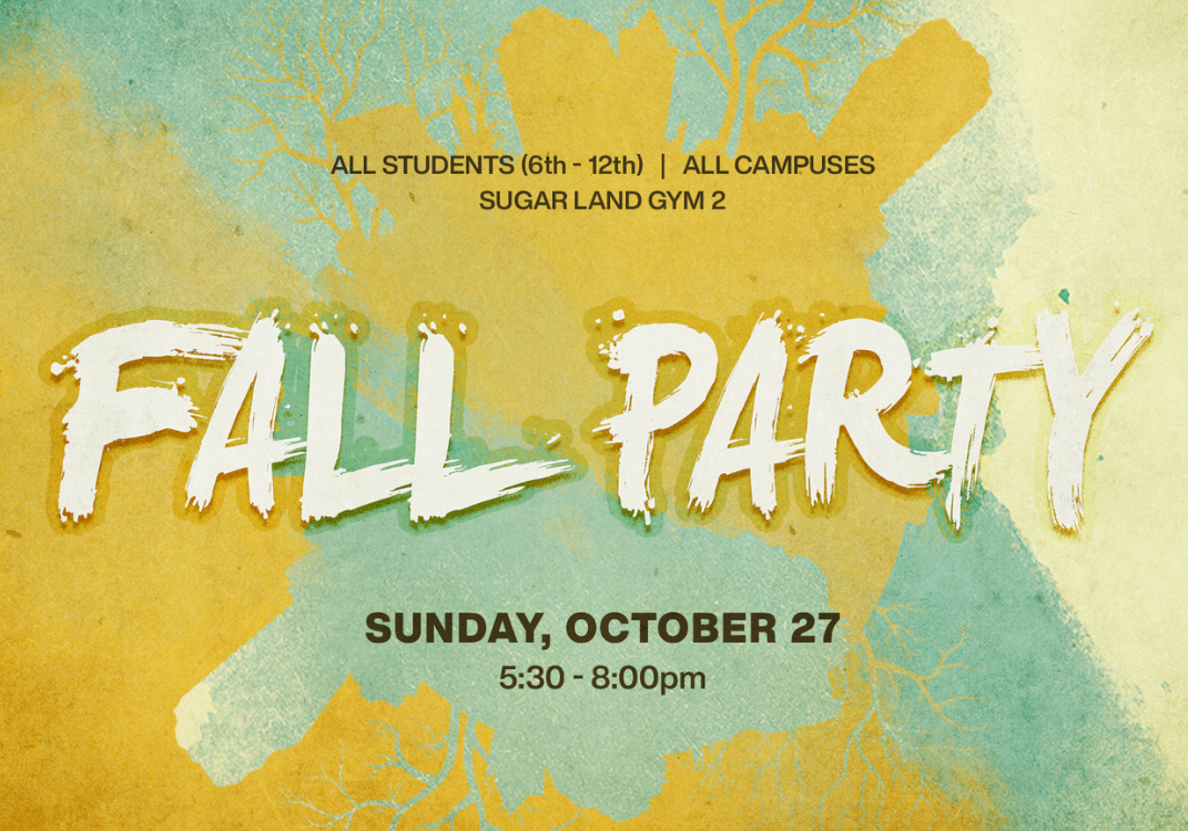 Student Fall Party