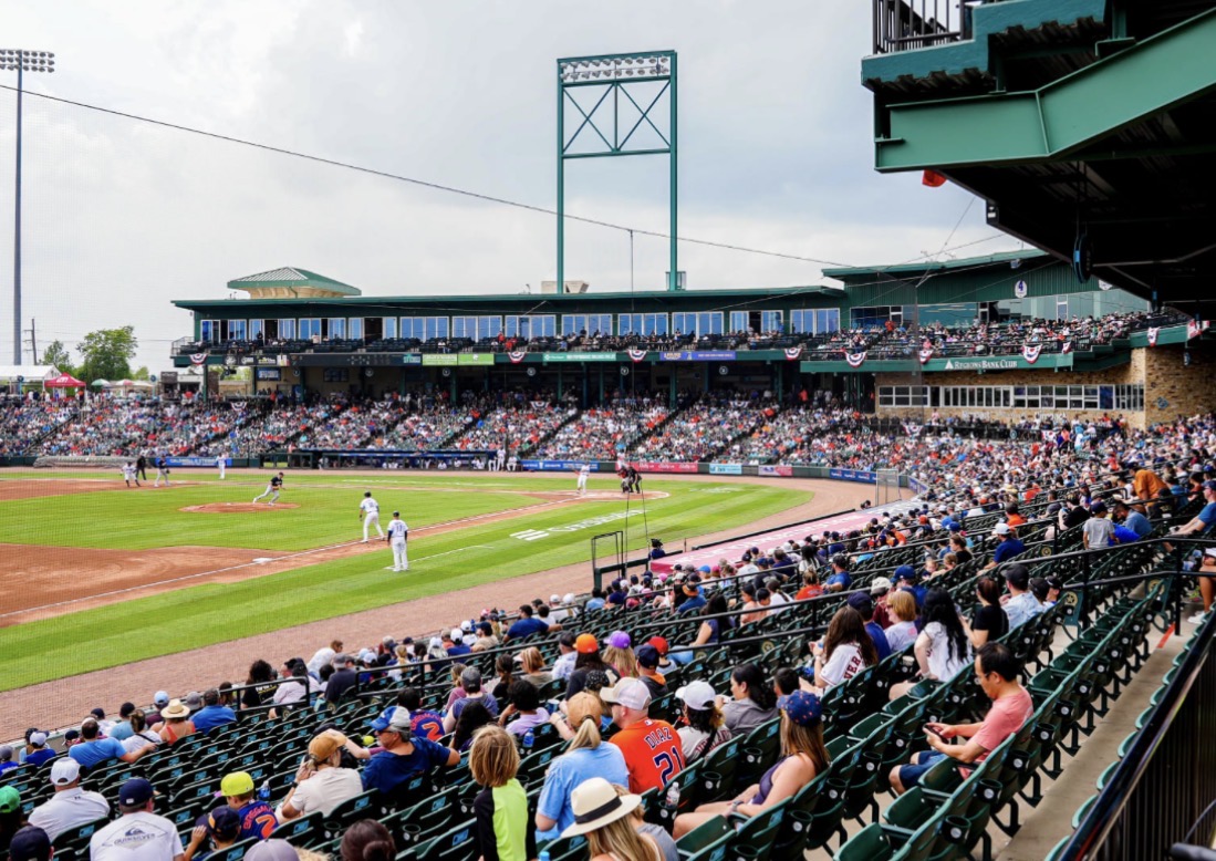 Night at Constellation Field