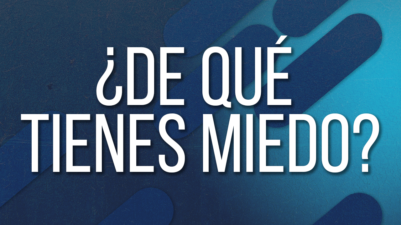 ¿De qué tienes miedo?